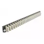 Splice Box Front Panel DeLOCK 19 inch 24 port LC Quad beige