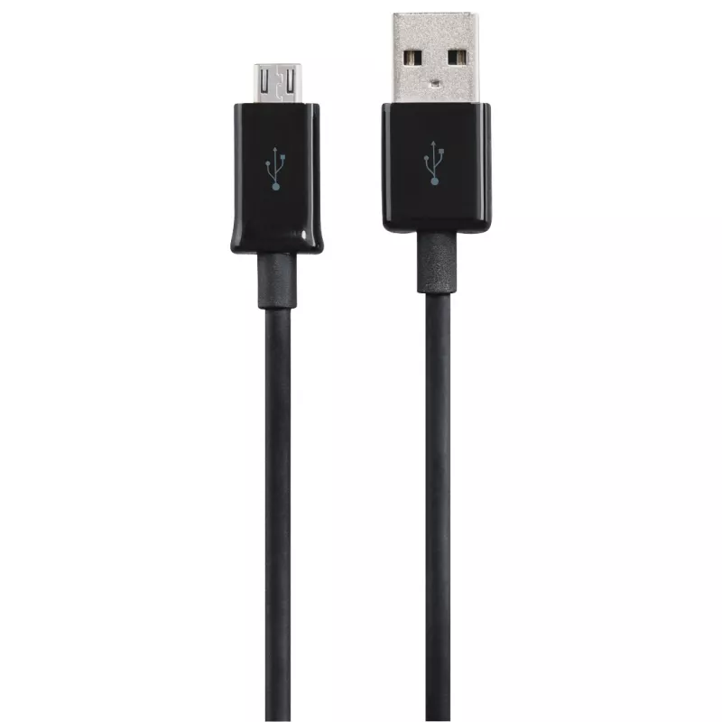 Hama 00200904 USB kabelis USB 2.0 0,9 m USB A Micro-USB B Melns