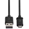 Hama 00200904 USB kabelis USB 2.0 0,9 m USB A Micro-USB B Melns