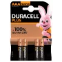 Duracell Plus 100 vienreizlietojamā baterija AAA sārma