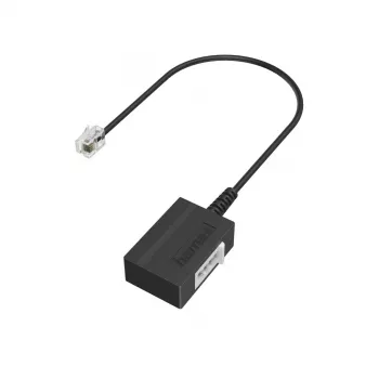 Hama 00201130 kabeļa savienotāja adapteris TAE-F RJ11 melns