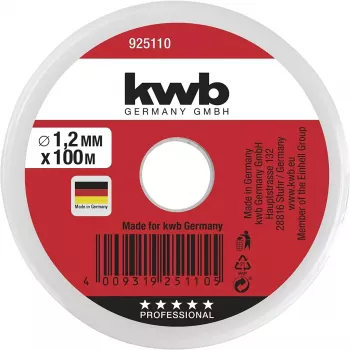 Virve KWB 925110 100m Neilons Zaļa 1.2mm