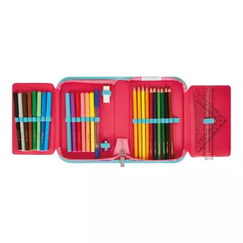 Herlitz Ballet Love 31 gab. zils rozā poliesters 205x38x140 mm
