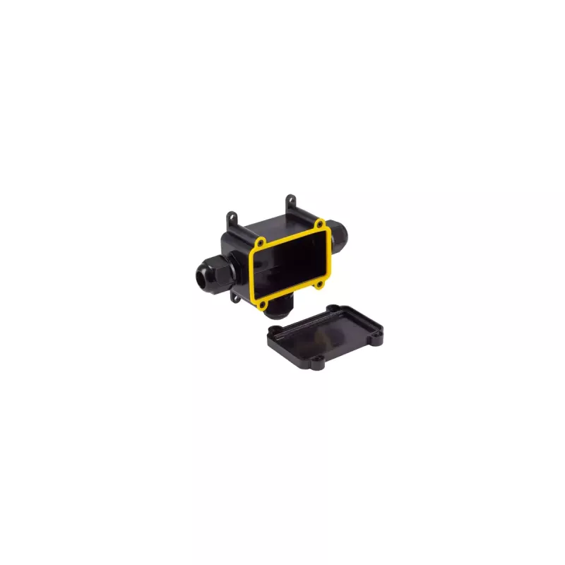 Elektriskā sadales kārba ShiverPeaks BS08-01051 IP68 Melna ABS plastmasa