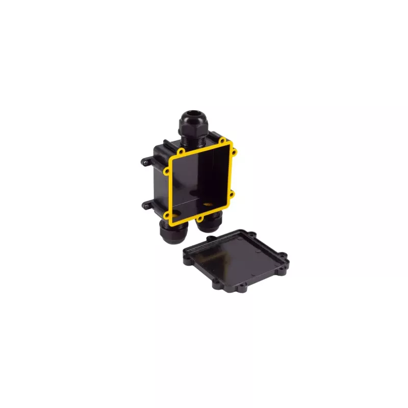Elektriskā sadales kārba ShiverPeaks BS08-01052 IP68 melna ABS plastmasa