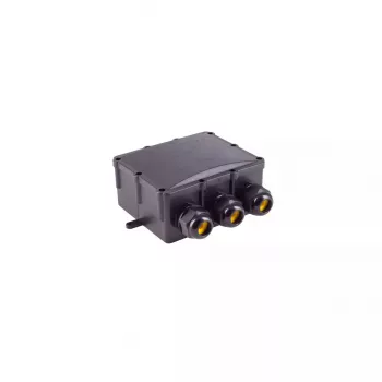 Elektriskā sadales kārba ShiverPeaks BS08-01053 IP68 melna ABS plastmasa