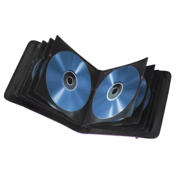 Hama 95681 Wallet case 24 discs Blue