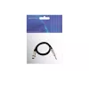 Audio kabelis XLR 3-pin sievišķais uz 6.35mm vīrišķais 0.9m Omnitronic 3022516L