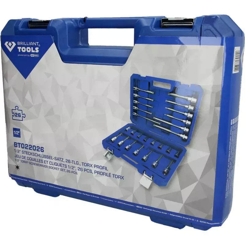 Uzgriežņu atslēgu komplekts Brilliant Tools BT022026