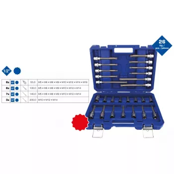 Uzgriežņu atslēgu komplekts Brilliant Tools BT022026