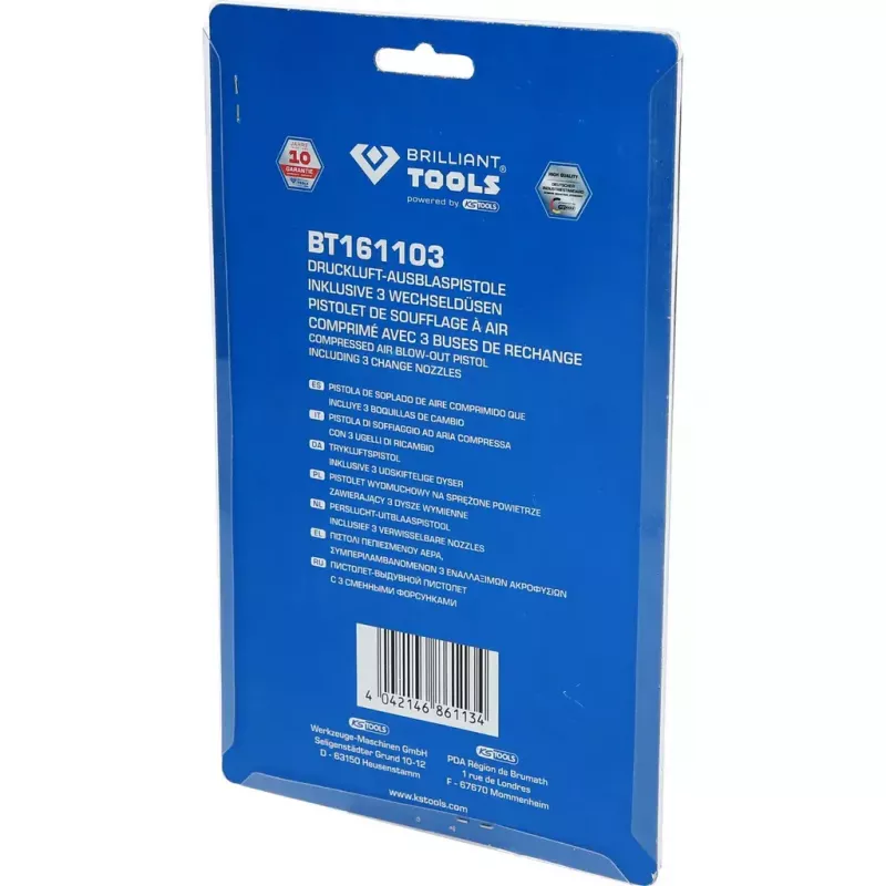 Pneimokompresora piederums Brilliant Tools BT161103