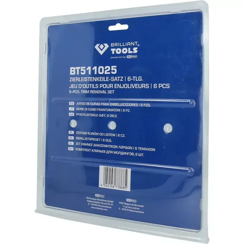 Transportlīdzekļu remonta un apkopes rīks Brilliant Tools BT511025 Svars 244 g