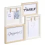 Multi picture frame Hama Kiruna Oak balta MDF