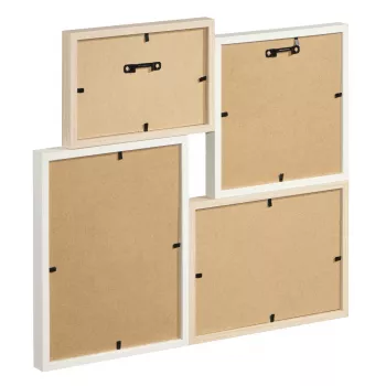 Multi picture frame Hama Kiruna Oak balta MDF