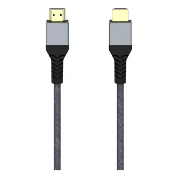 Hama 00305150 HDMI kabelis 2 m HDMI A tipa (standarta) melns, pelēks