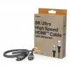 Hama 00305150 HDMI kabelis 2 m HDMI A tipa (standarta) melns, pelēks