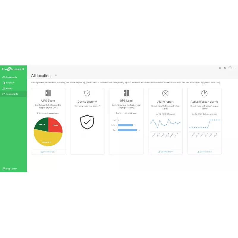 APC EcoStruxure IT Expert tīkla pārvaldība 1 gads(i)