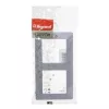 Legrand 754132 sienas plāksnes/slēdža pārsegs, alumīnija