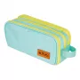 Penālis Herlitz Neon Soft Polyester Mint dzeltena 235x110x75mm