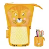 Mīksts penālis Herlitz Lion 140mm x 75mm x 185mm Poliesters Oranžs Dzeltens