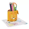 Mīksts penālis Herlitz Lion 140mm x 75mm x 185mm Poliesters Oranžs Dzeltens