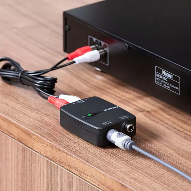 Marmitek Connect AD12 Melns 25008412 HDMI Audio Extractor 4K