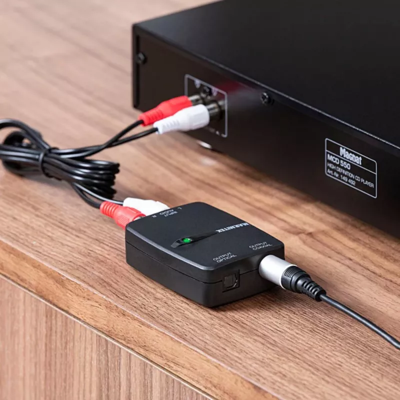 Marmitek Connect AD12 Melns 25008412 HDMI Audio Extractor 4K