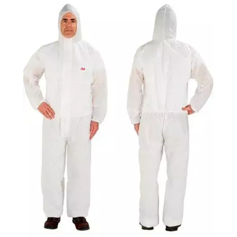 Aizsargkombinezons 3M 4515 Balts 3XL SMS Materiāls Pieaugušajiem