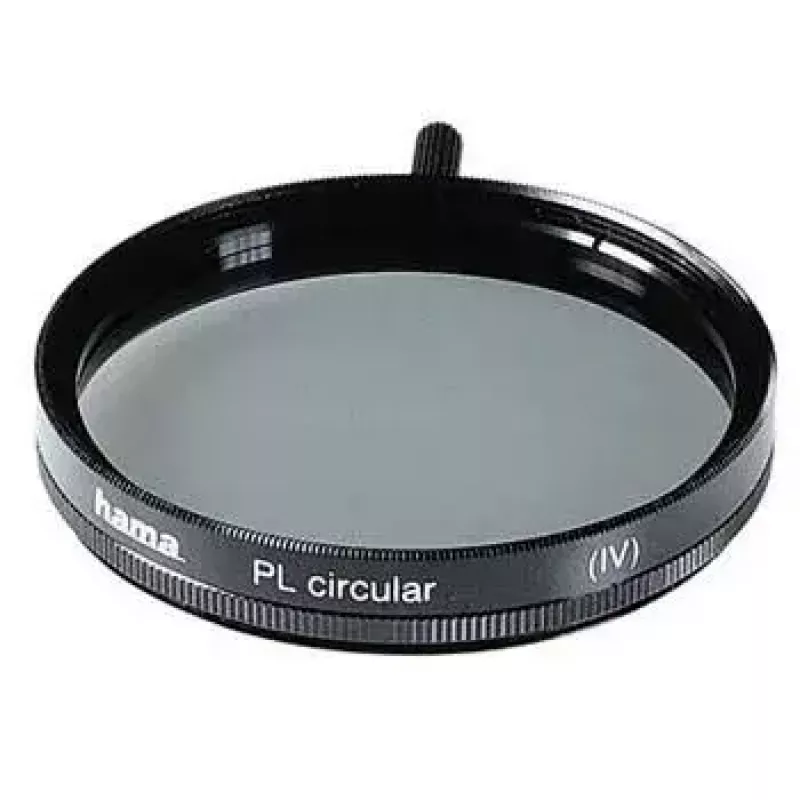 Hama apļveida polarizācijas filtrs, 77,0 mm, pārklāts, melns 77 mm