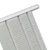 Nobo T-Card savienojošās sliedes, metāla, 24. izmērs, alumīnijs, balta, 772 mm, 13 mm, 450 g, 36 mm