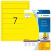 File labels HERMA A4 192x38 mm dzeltena paper matt opaque 140 pcs