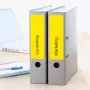 File labels HERMA A4 192x61 mm dzeltena paper matt opaque 80 pcs