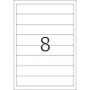 Pašlīmējošas printera etiķetes HERMA File labels A4 192x34 mm