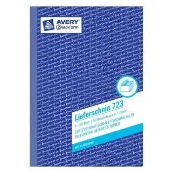Administrācijas grāmata AVERY 723 baltā