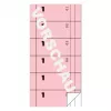 Avery 831 biļetes 300 gab.