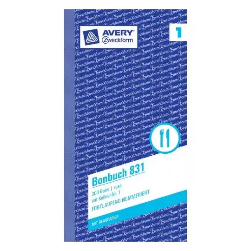 Avery 831 biļetes 300 gab.