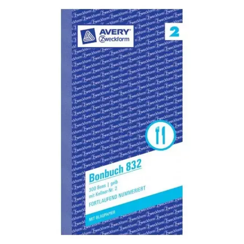 Biļetes Avery 832 300 gab.