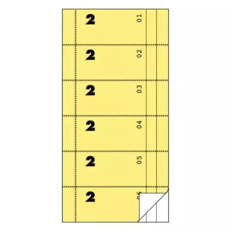 Biļetes Avery 832 300 gab.