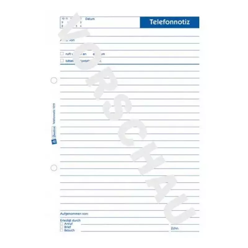 Avery 1019 reģistra papīrs