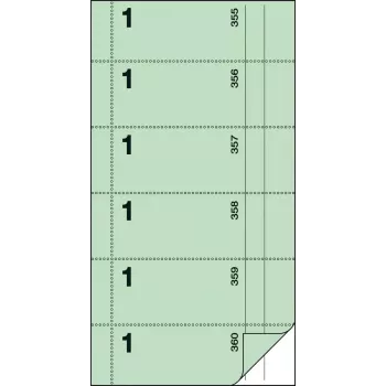 Neuzlīmējama etiķete Sigel BO001 zaļa taisnstūris 105 x 200 mm