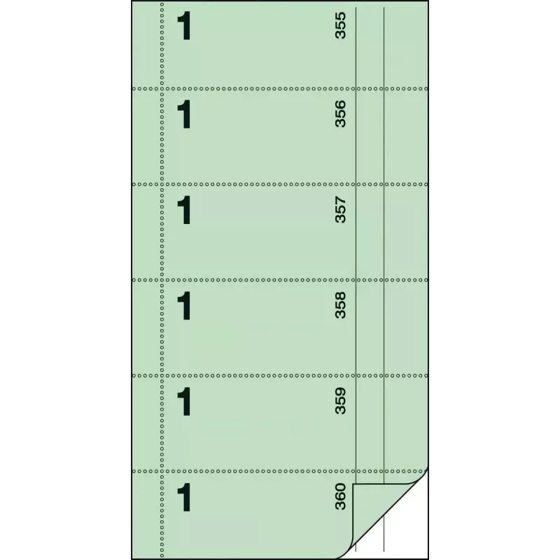 Neuzlīmējama etiķete Sigel BO001 zaļa taisnstūris 105 x 200 mm