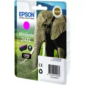 Cartridge EPSON Ink No 24XL fuksīna C13T24334011 C13T24334010