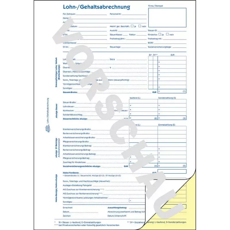 Grāmatvedības forma/grāmata AVERY 1759 A4 40 lapas