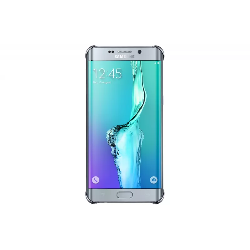 Samsung EF-QG928 mobilā tālruņa vāciņš 14,5 cm (5,7 collas) Vāks Sudraba, Caurspīdīgs