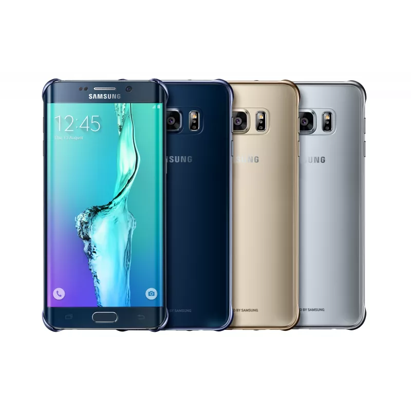 Samsung EF-QG928 mobilā tālruņa vāciņš 14,5 cm (5,7 collas) Vāks Sudraba, Caurspīdīgs