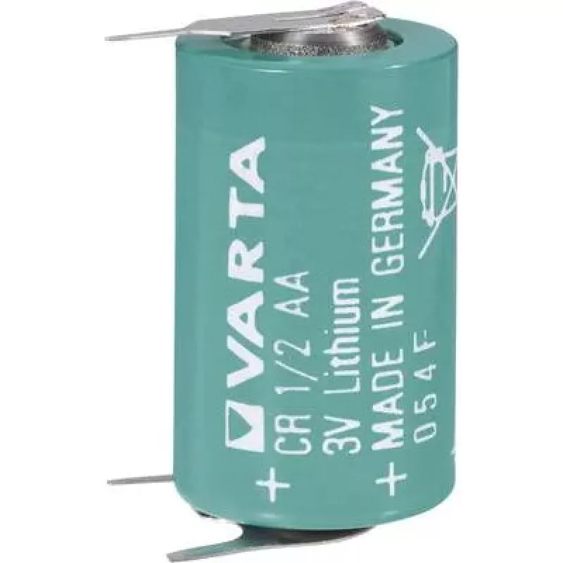 Litija baterija Varta CR 1/2 AA 3V 970mAh, augstas ietilpības monētu tipa elements