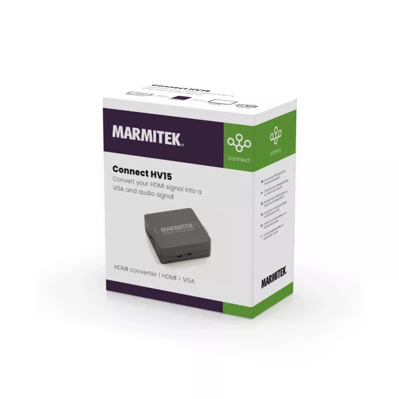 Marmitek Connect HV15 - HDMI uz VGA adapteris