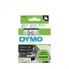 Lentes kasešu lente DYMO D1 standarta melns uz balta 9 mm