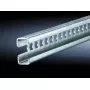 Rack rail Rittal 4945.000 — tērauds, sudraba krāsa, iepakojumā 6 gab.