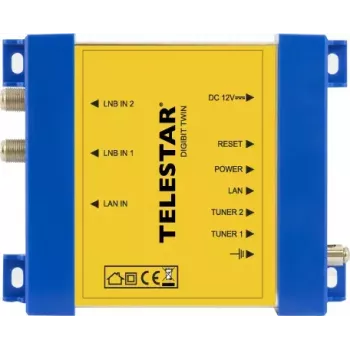 Satelīta multisvičs Telestar DIGIBIT Twin 1 ieeja 2 izejas